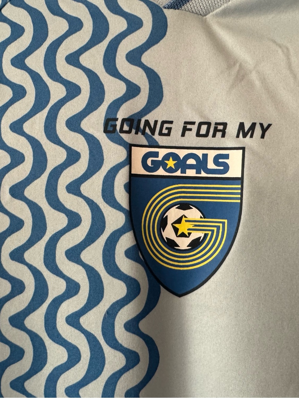 NWT- Two 4T shirts! Old Navy Light Blue soccer shirt & Red Disney Tee
